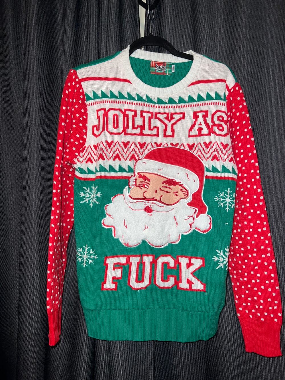 Ugly Christmas Sweater Xmas Size Medium Spencer’s